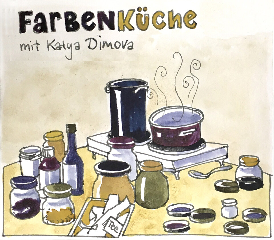 Farbenküche: Von wilden Planzen, natürlichen Pigmenten und essbaren Farben