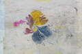 detail of Ebru painting