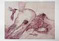 Rotes / 4 Vögel