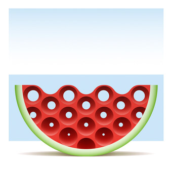 Peepholed Watermelon