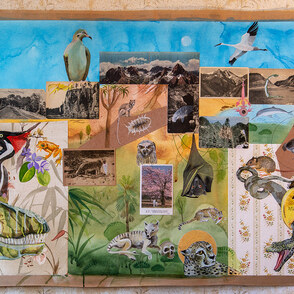 Experimentelle Collage & Bildaufbau