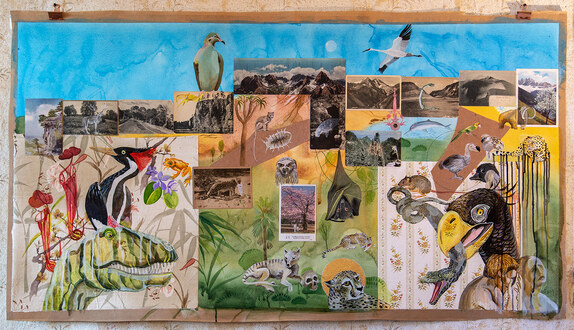 Experimentelle Collage & Bildaufbau