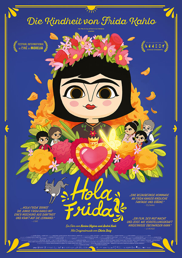 Filmplakat / HOLA FRIDA © Filmladen