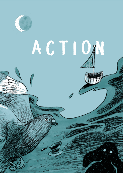 Abschlussheft 2025, Gestaltung und Coverillustration: Monika Ernst