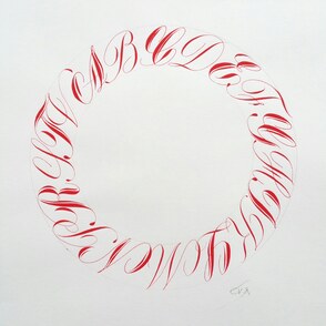 Copperplate Kalligraphie: Englische Schreibschrift