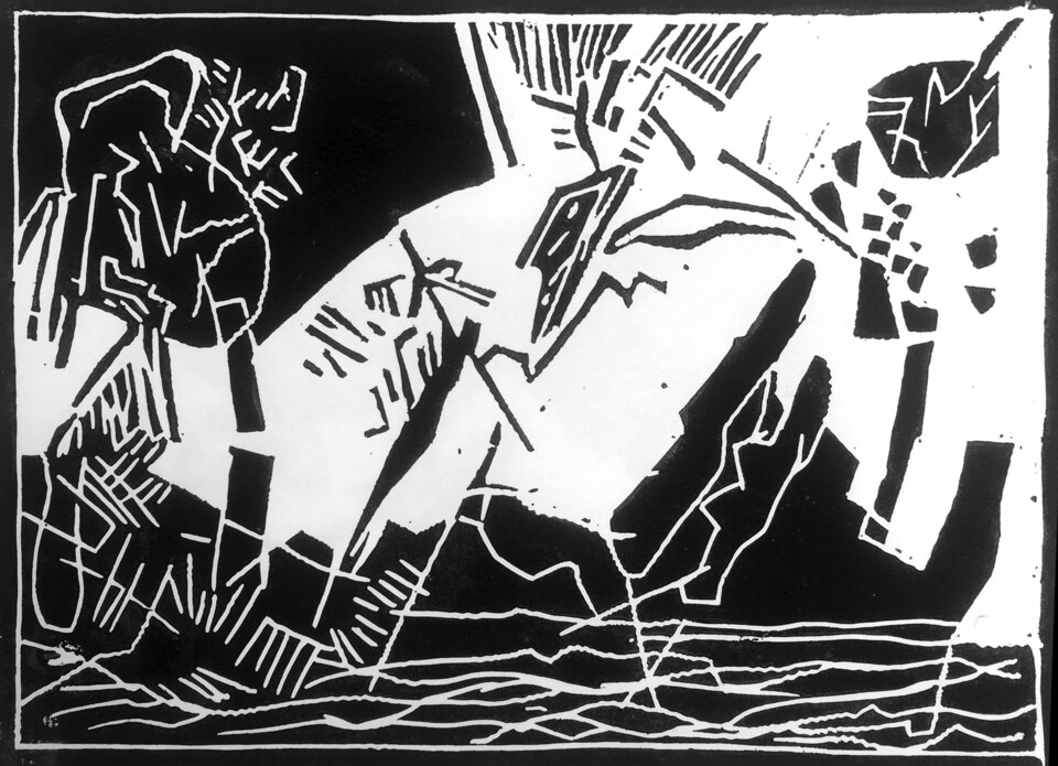 Drucktechniken: Linoleum