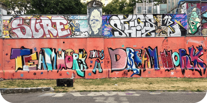 Graffiti Teamevent Wien