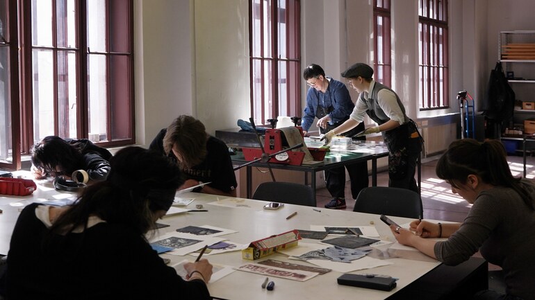Tiefdruck-Workshop mit Natalia Weiss